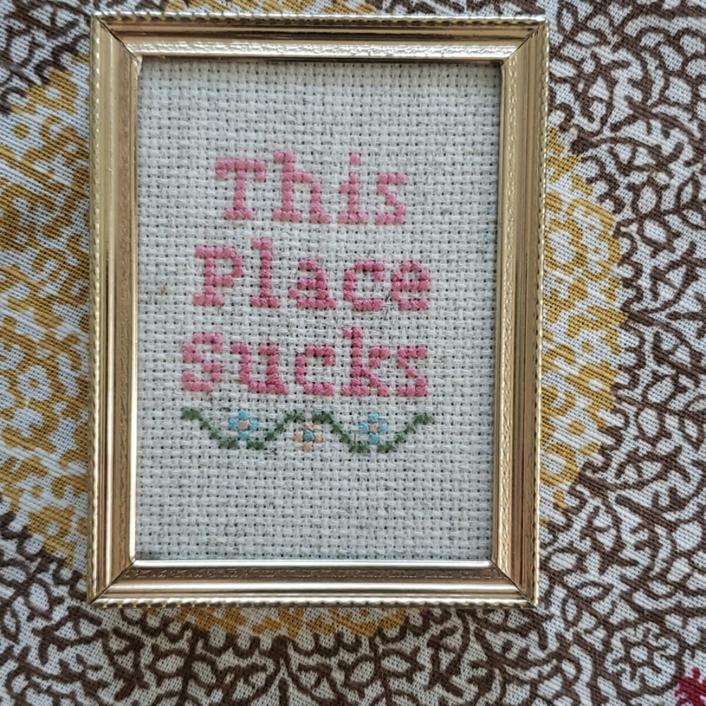 Homemade Cross Stitch